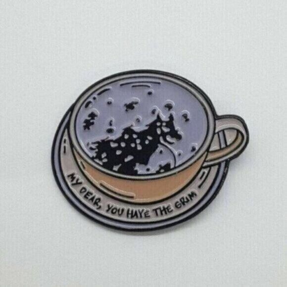 3/20 Harry Potter Grim Teacup Enamel Pin - Picture 1 of 1